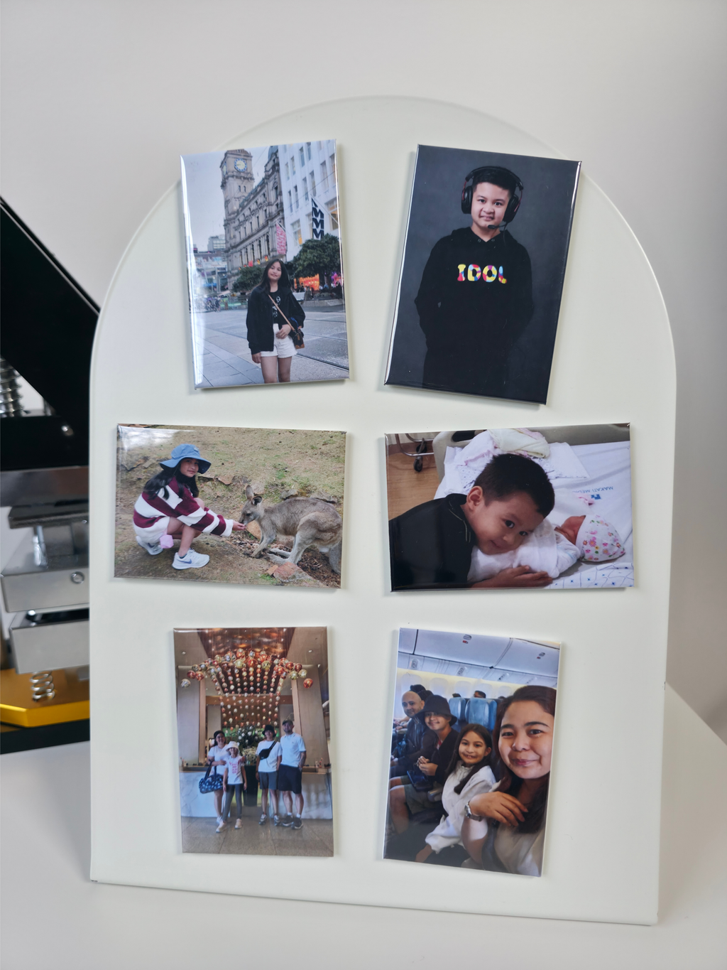 Rectangle Custom Photo Magnets