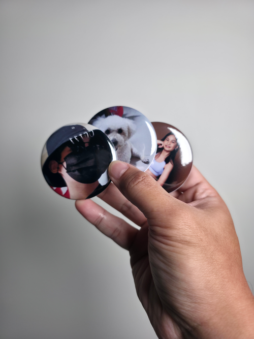 Round Custom Photo Magnets (5.8 cm) ✨️NEW!✨️