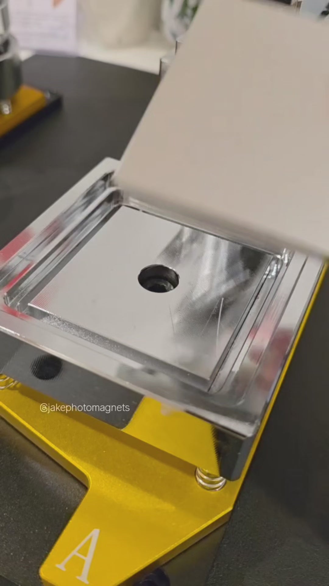 Square Photo Magnets Machine Set