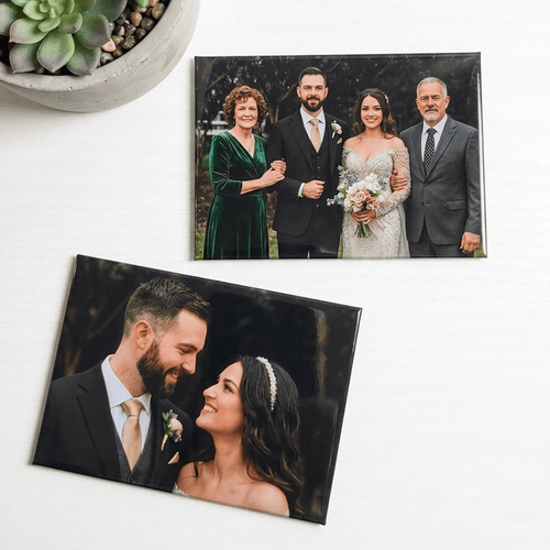 Rectangle Custom Photo Magnets
