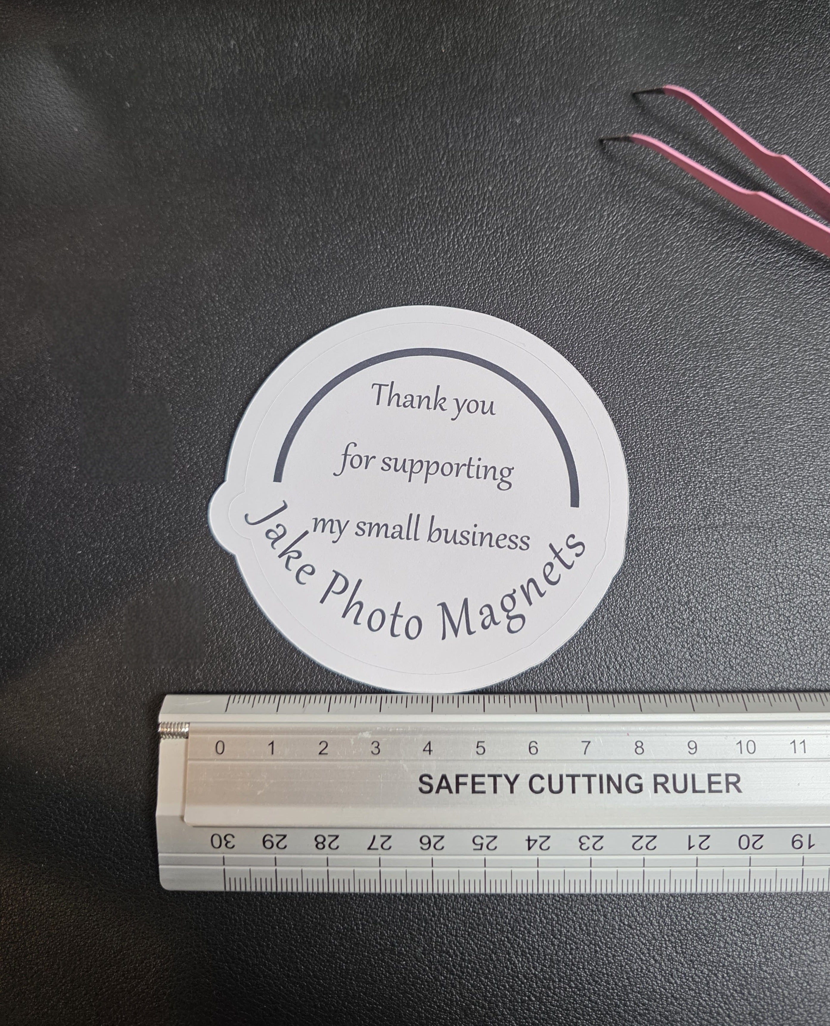 Custom Thank You Packaging Stickers