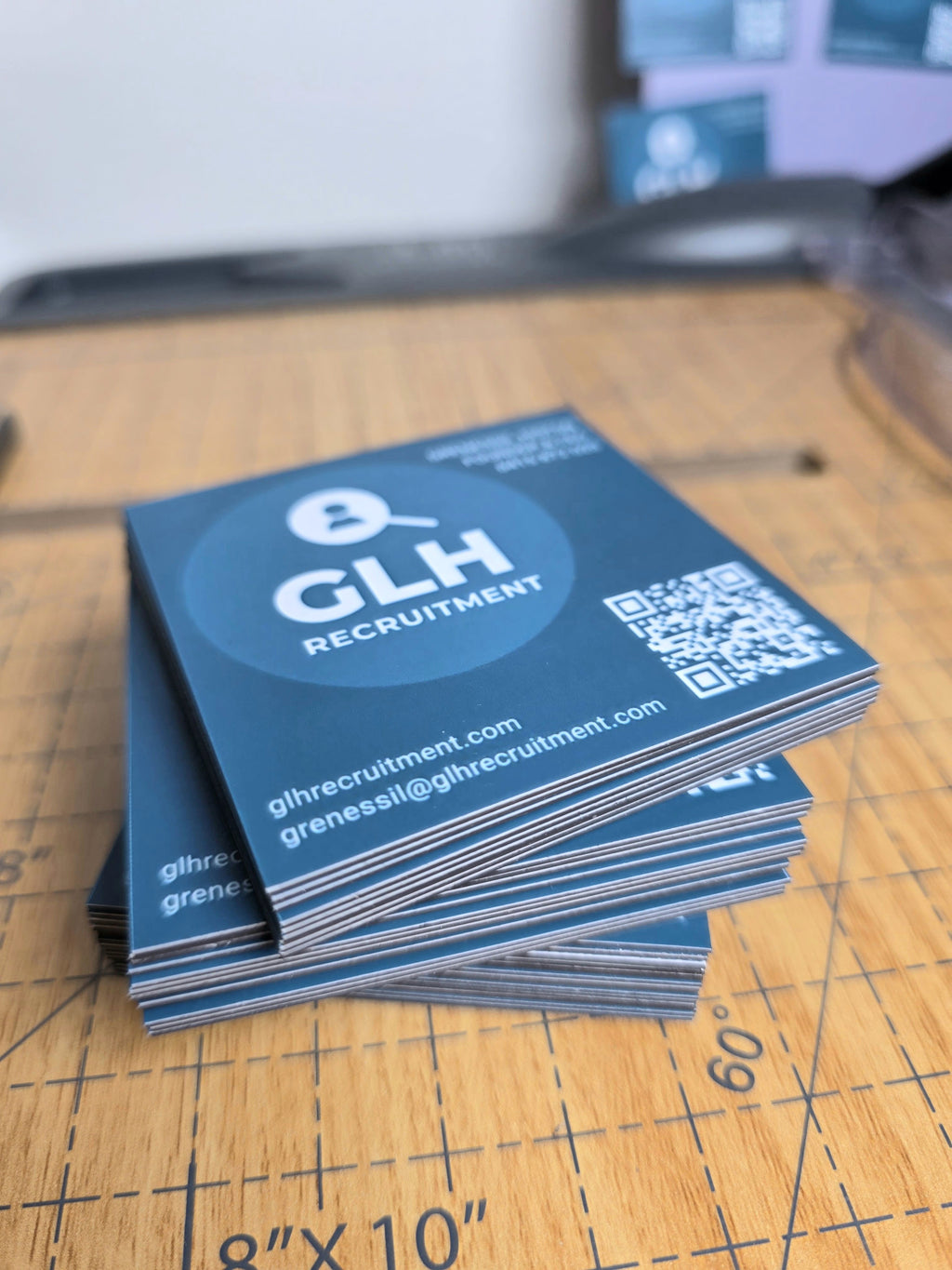 Custom Square Business Magnets