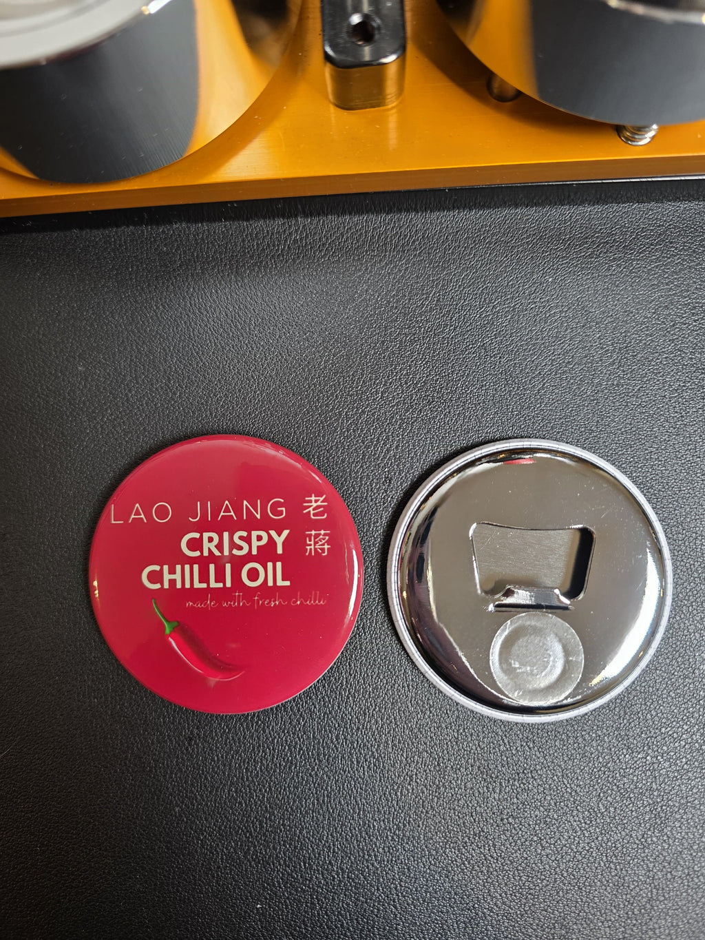 Round Custom Photo Magnetic Bottle Opener