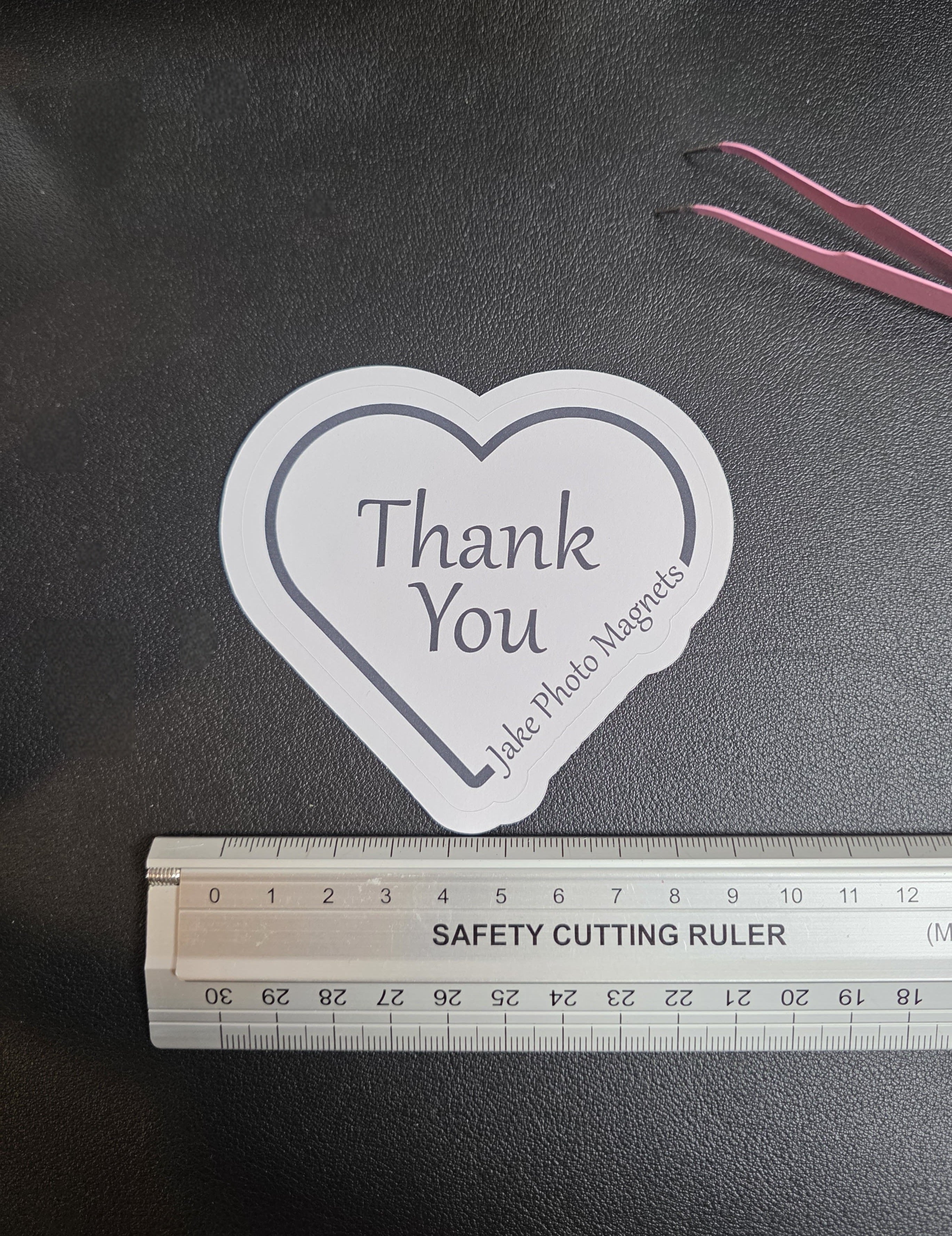 Custom Thank You Packaging Stickers