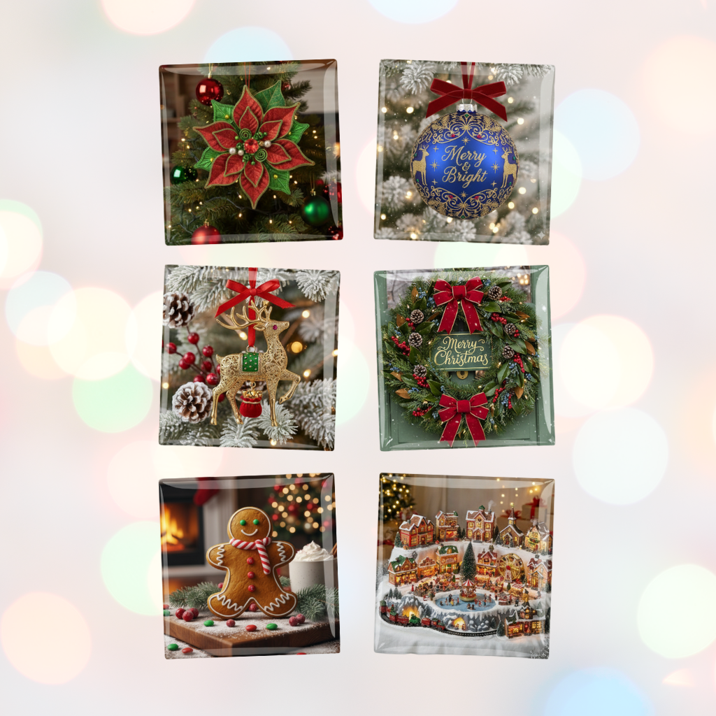 Christmas Magnets (Pre-made)