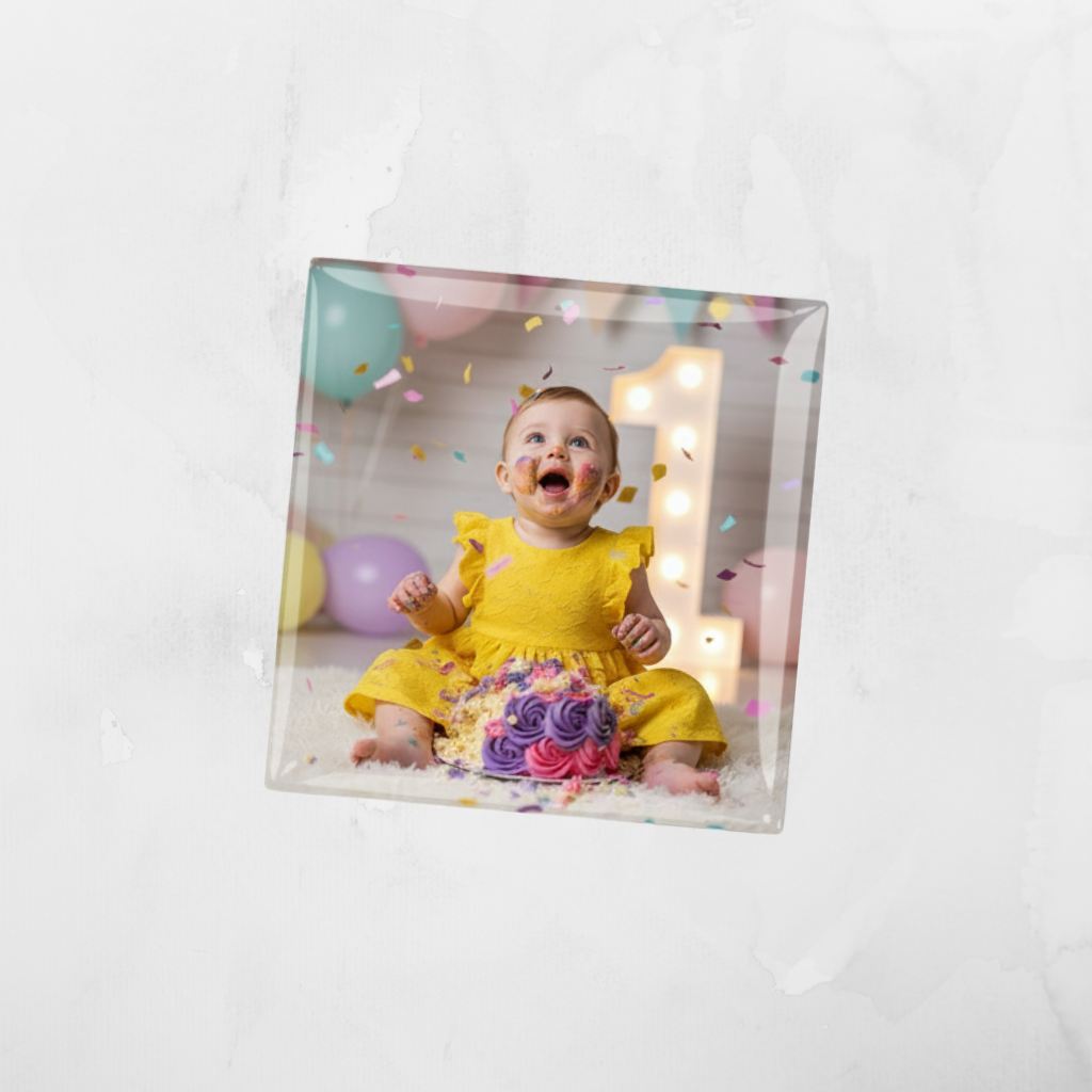 Bubble Photo Magnets