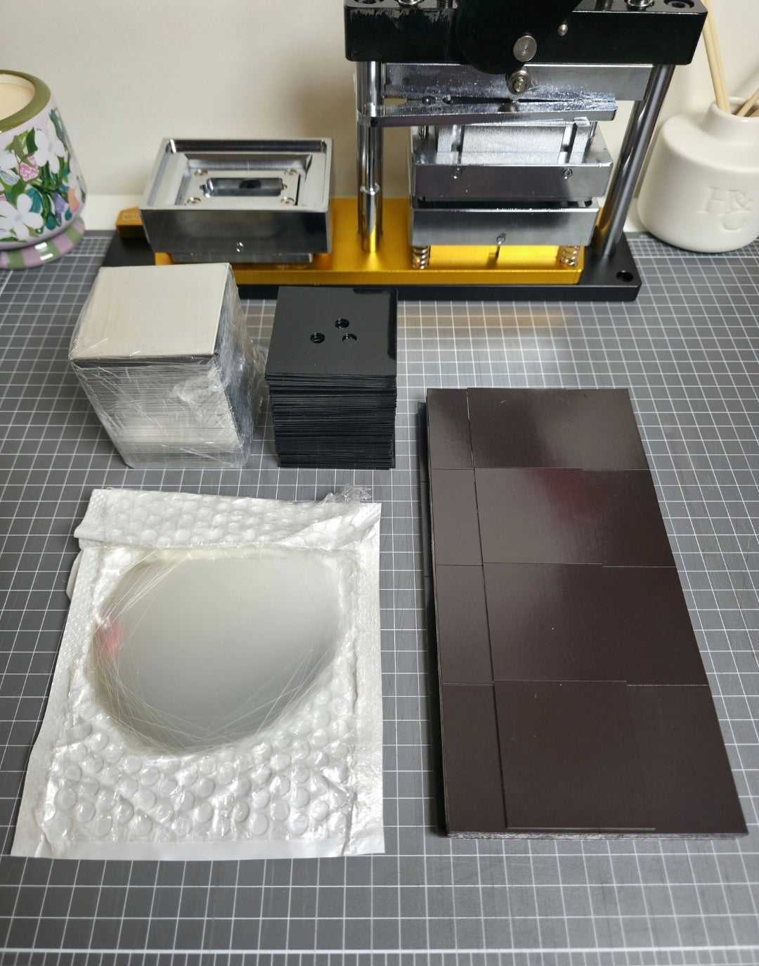 Square Photo Magnet Materials