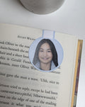Custom Photo Magnetic Bookmark of a Girl