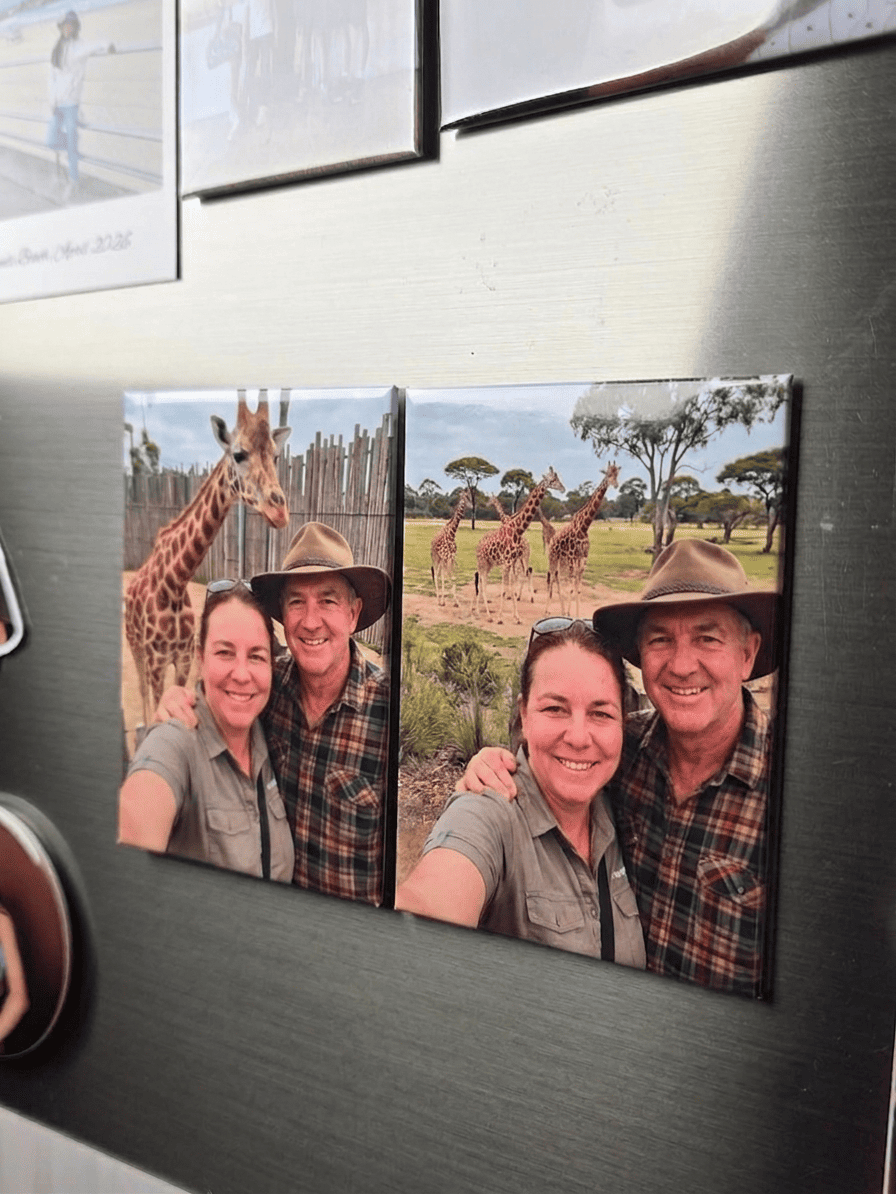 Rectangle Custom Photo Magnets