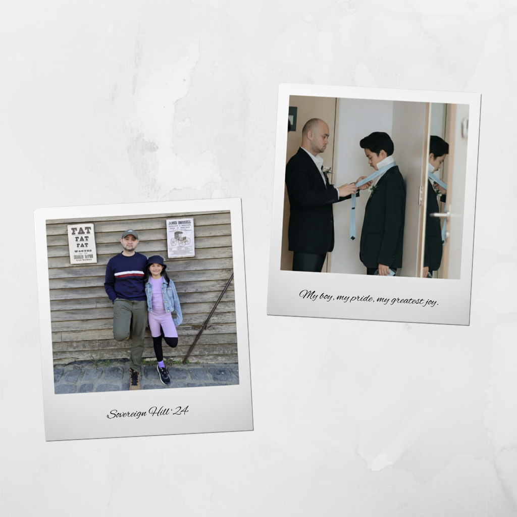 Vintage-Style Photo Magnets