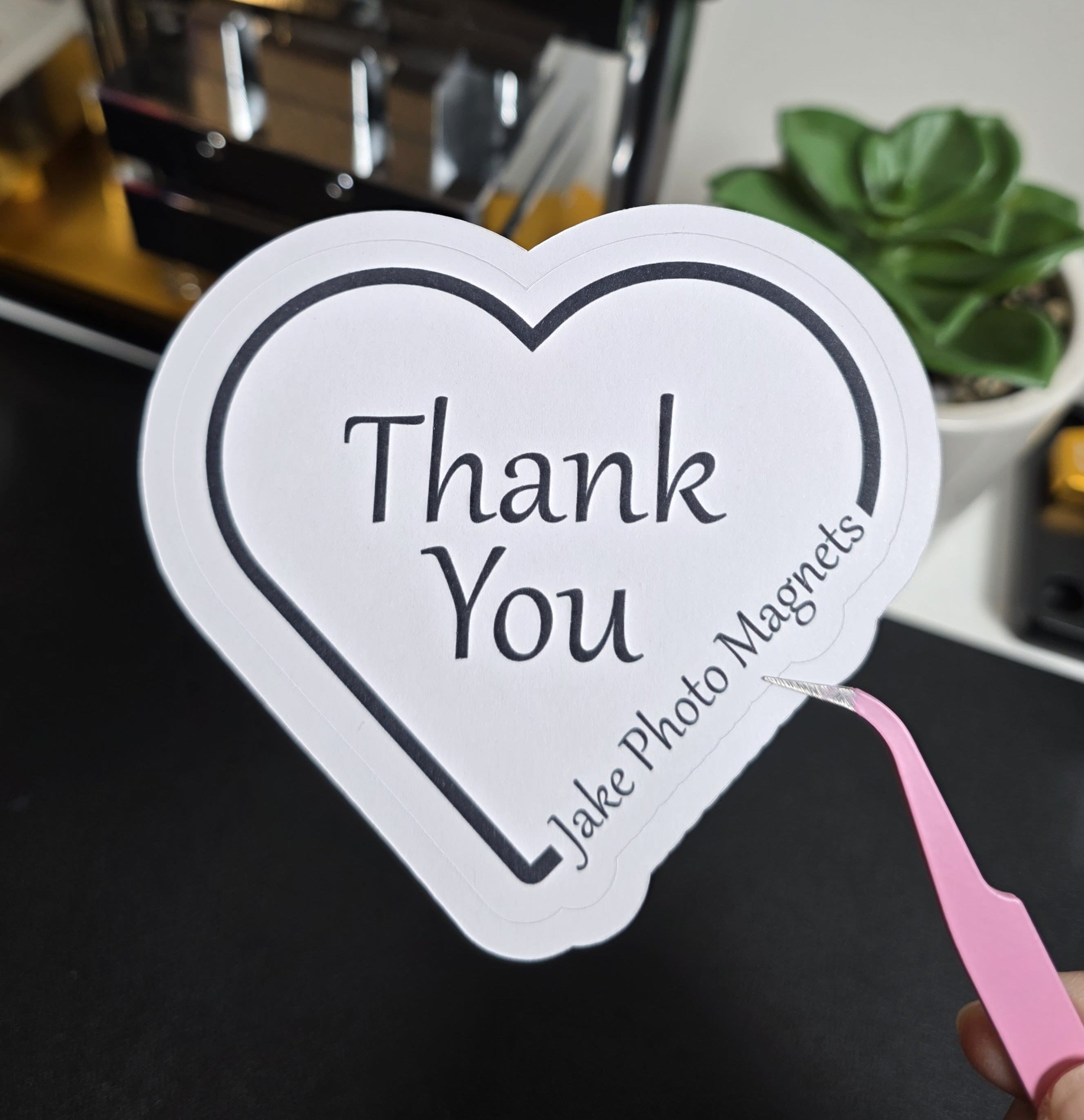 Custom Thank You Packaging Stickers