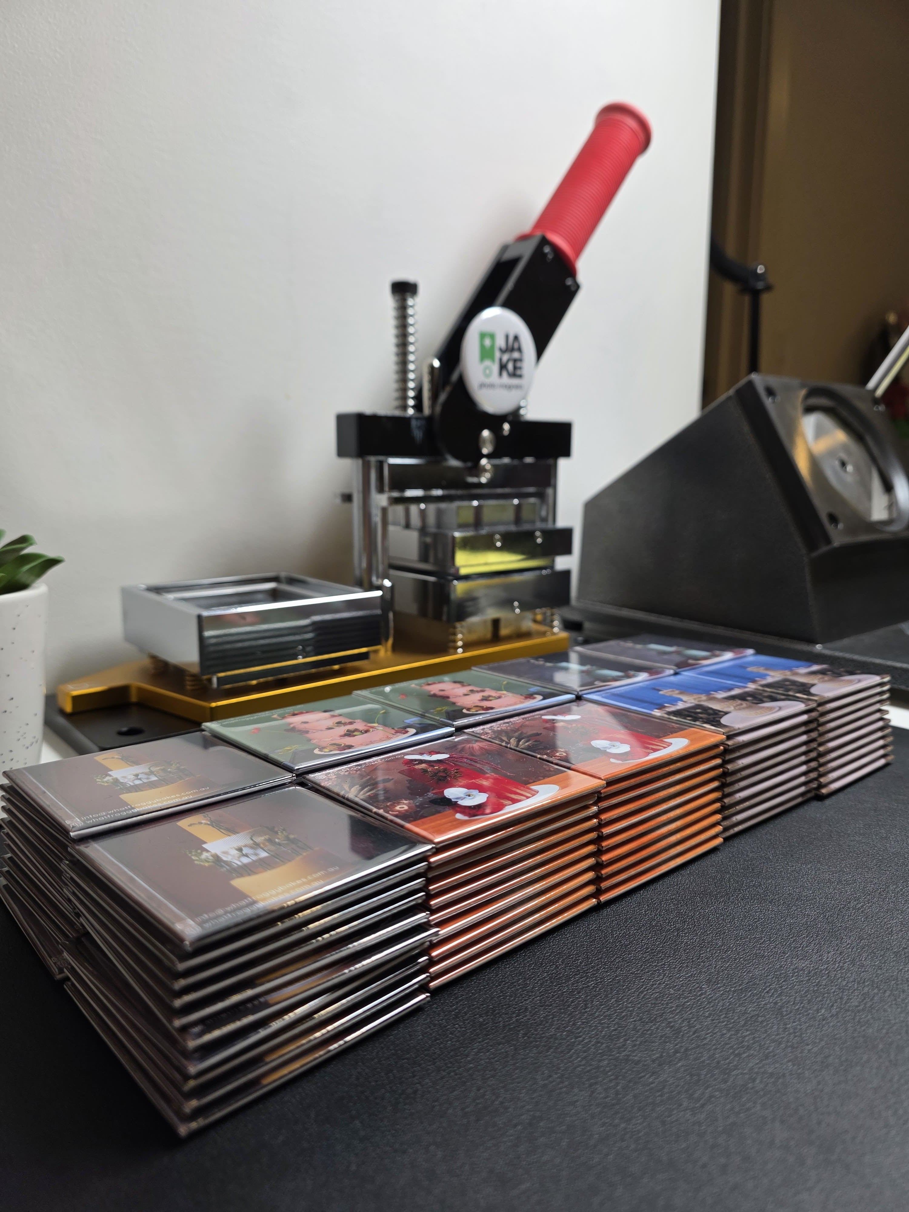 Premium Square Business Magnet Sets 6.35 x 6.35cm