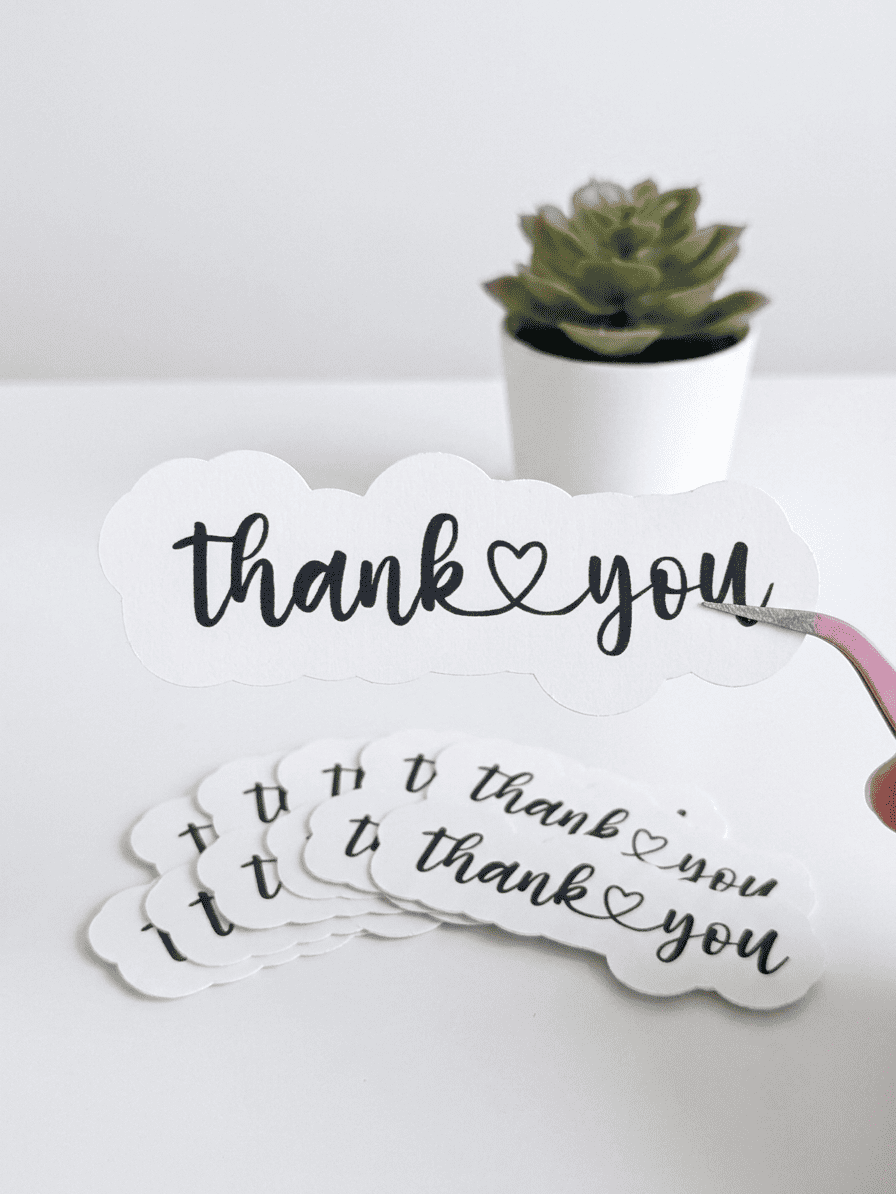 Custom Shape Stickers