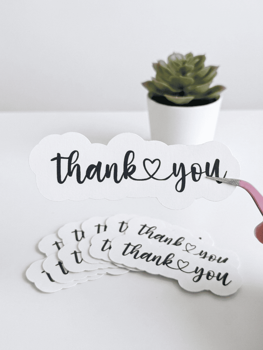 Custom Shape Stickers