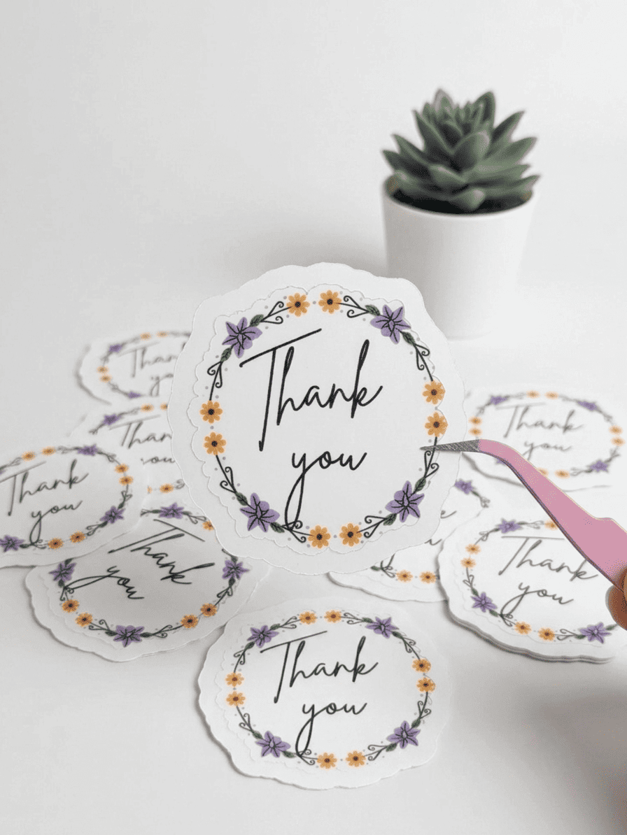 Custom Shape Stickers