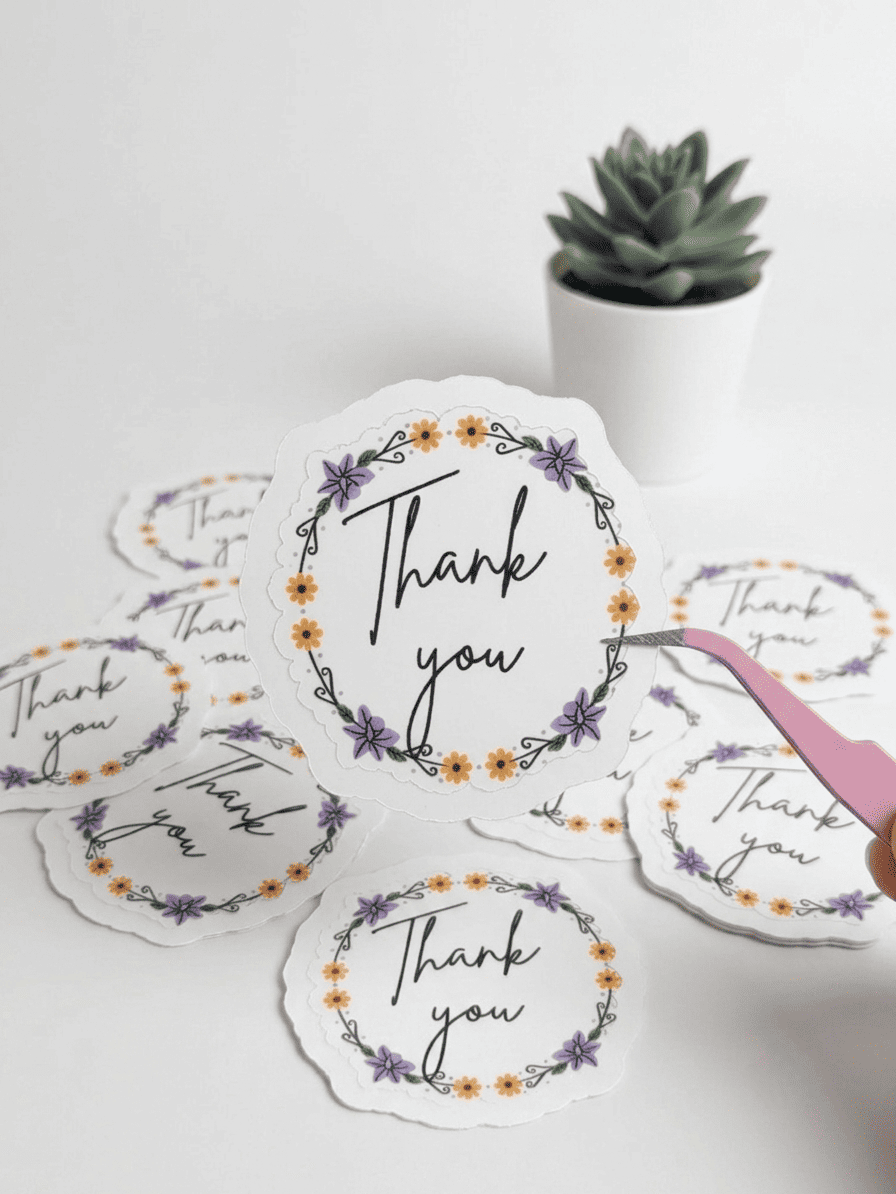 Custom Shape Stickers