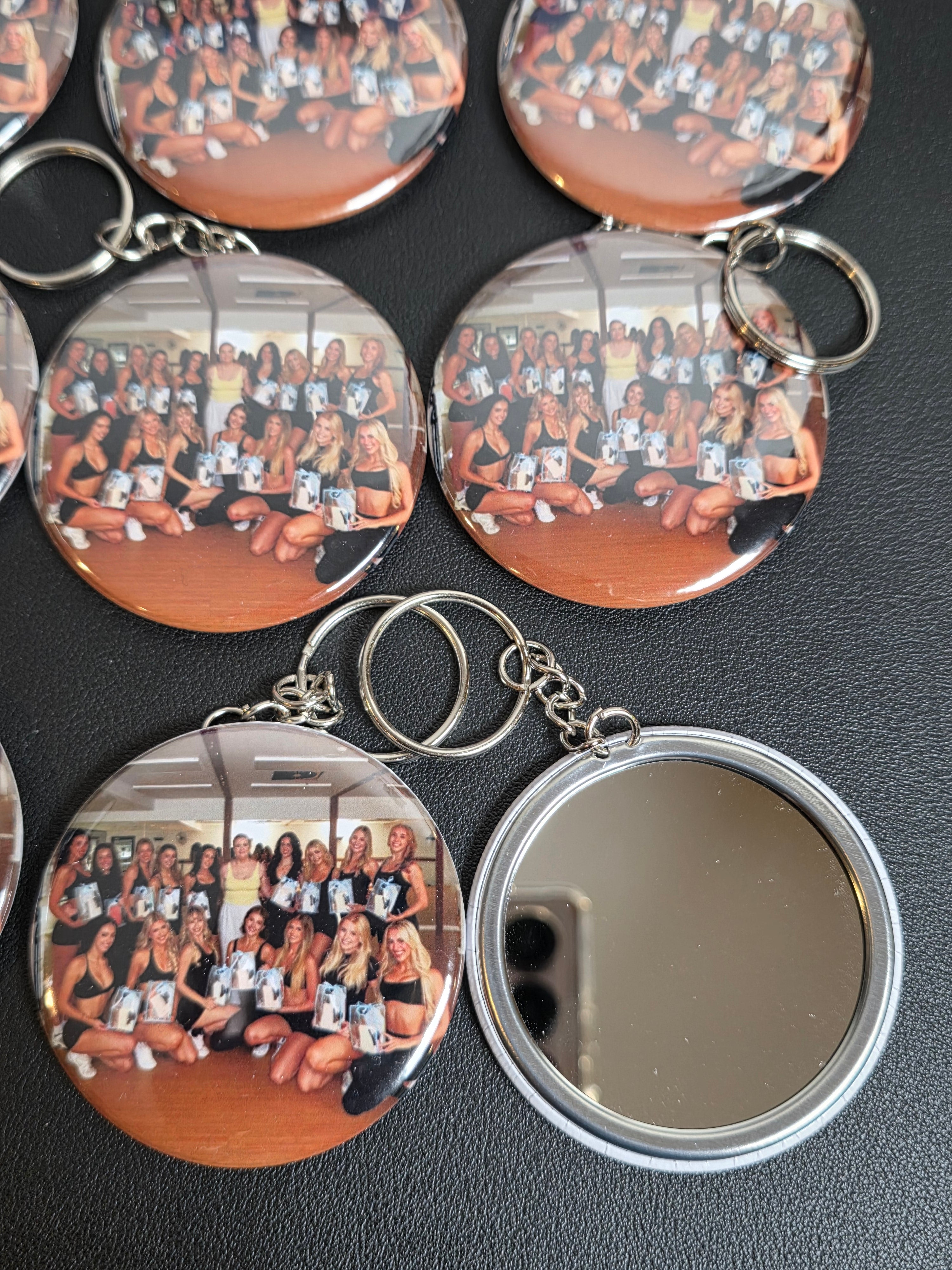 Mirror Key Ring