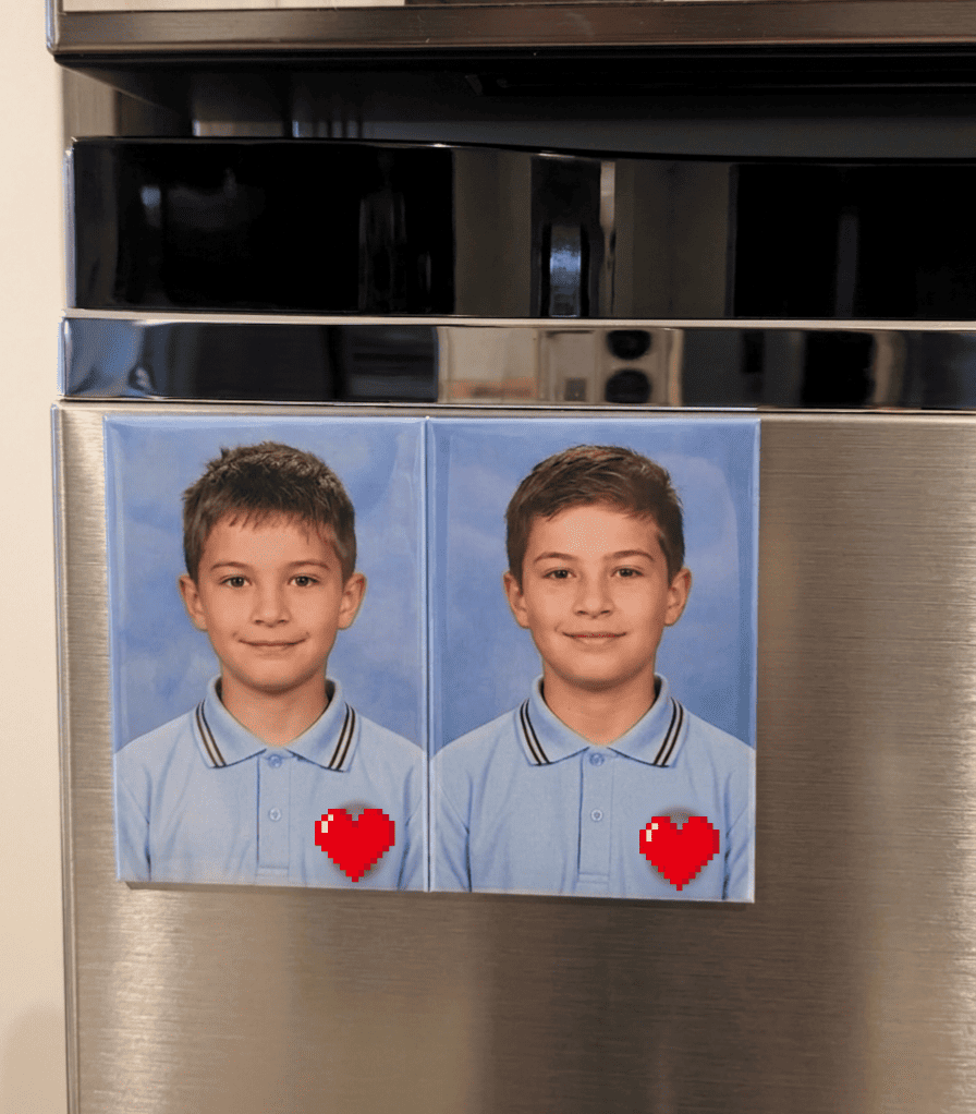 Rectangle Custom Photo Magnets